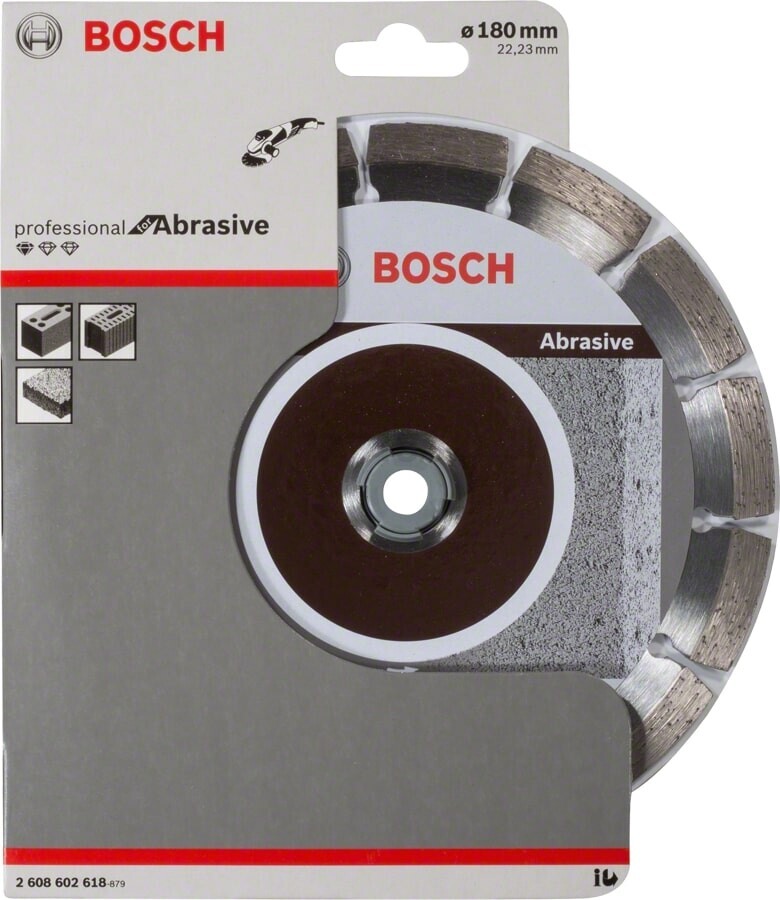 Круг алмазный 180х22 мм BOSCH Standard for Abrasive (2608602618) - Фото 2